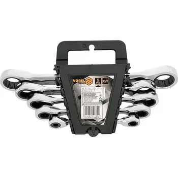 Sada nářadí Sada klíčů očkových ráčnových 5 ks