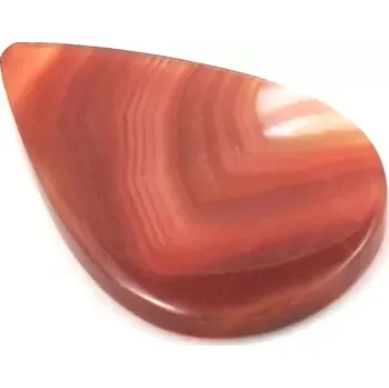 Drahý kámen Karneol-achát kapka