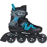 Unisex fitness inline brusle Zealot SYNERGY 41 Černá, Tyrkysová, Šedá