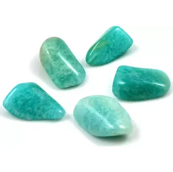 Drahý kámen Amazonit extra tromlovaný - sada č. 6