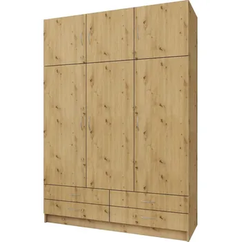 Šatní skříň Tempo Kondela Granulados (dub artisan)