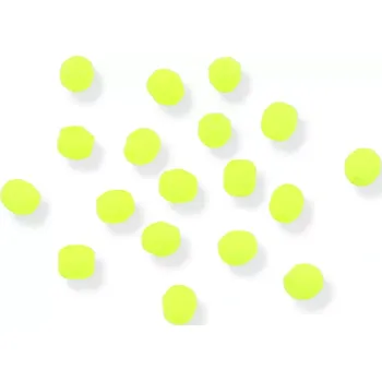 Korálek Neonově žluté korálky 3mm broušené – 40 ks