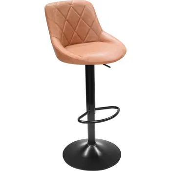 Křeslo Tempo Kondela Teken (hnědá + černá)