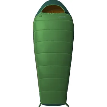 Spacák Juniorský spací pytel Crossroad GRANADA 180 JR 180P Zelená, Tmavě zelená, Stříbrná