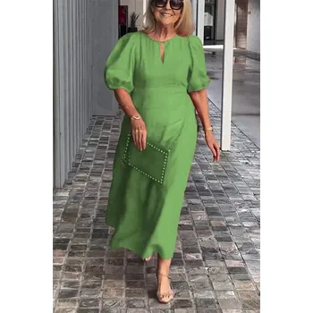 Dámské šaty Šaty na večer BR278 Barva: Zelená, Velikost: XL