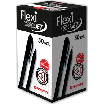 Propiska KANCELÁŘSKÁ na psaní ČERNÁ 50 Kusů Tradiční PROPISKY Penmate