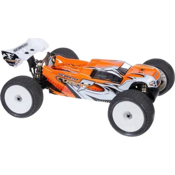 autíčko Serpent Cobra oranžová 1:8 RC model auta elektrický Truggy 4WD (4x4) RtR 2,4 GHz