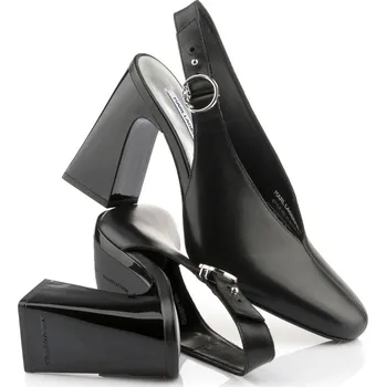 Dámské lodičky LODIČKY KARL LAGERFELD ASTRA NOVA HI VAMP SLING BLACK LTHR