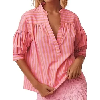 Dámská halenka Dámská halenka BR604 Barva: Růžová, Velikost: S