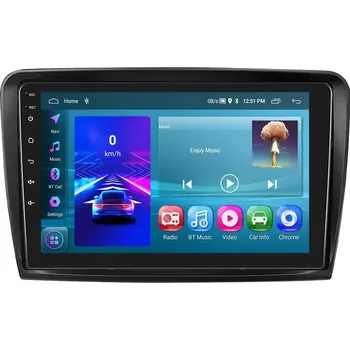 Autorádio Autorádio 10,1" LCD A3196 2GB+32GB Android 13 s rámečkem pro Škoda Superb 2 3/08-8/15