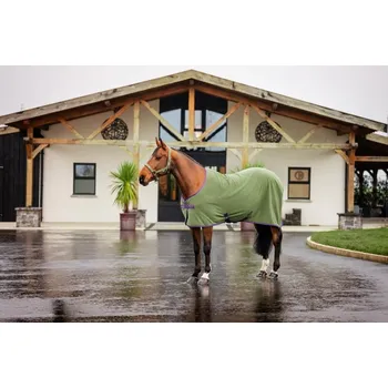 Deka pro koně Deka odpocovací Amigo Fleece, bramble/winterberry & taupe Délka zad: 125 cm