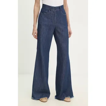 Dámské džíny Džíny Answear.LAB dámské, modrá barva 93108.ios 55X, vel. S