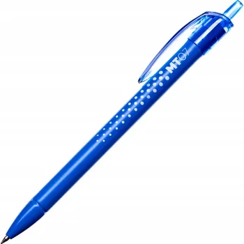 Kancelářská Propiska na psaní MODRÁ automatická pera Rystor 12 Ks