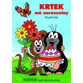 omalovánky AKIM Omalovánky A4 - Krtek má narozeniny