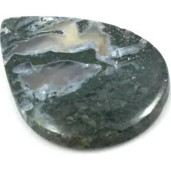 Drahý kámen Achát zelený kapka velká