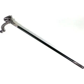 Pracovní nůž Vycházková hůl se skrytou dýkou - Drak Silver