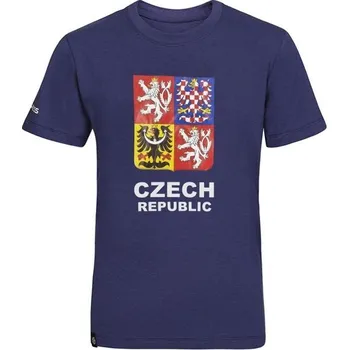 Chlapecké oblečení Dětské triko Střída CZECH T-SHIRT JR 140/146 Tmavě modrá, Mix