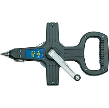 Sada nářadí Pásmo měřící ocelové 20 m s kličkou