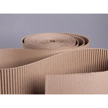 Obalový materiál Vlnitá lepenka šíře 40 cm, role 100 m