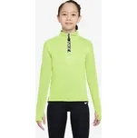 Nike Pro Girls Dri-FIT Long-Sleeve 1/2-Zip Top XL