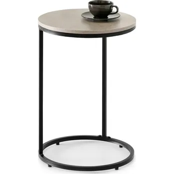 Křeslo Mebel Partner Corden (beton + černá)