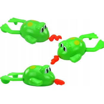 Hračka pro nejmenší Hračka Do Vany Natahovací plovoucí žába zelená