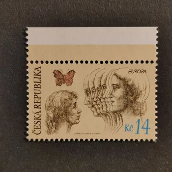 Sběratelství Známka ČR, 14 Kč, Pof.77**