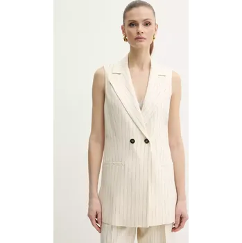 Dámská vesta Vesta Simona Corsellini P25CPGL003 béžová 01A, vel. 36