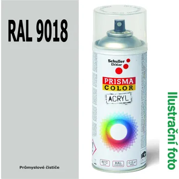 Barva ve spreji Schuller Eh'klar Sprej RAL 9018 barva papyrus šedá lesklá PRISMA COLOR 91347