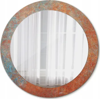 Zrcadlo Moderní Zrcadlo do Koupelny Rezavý kov 70cm