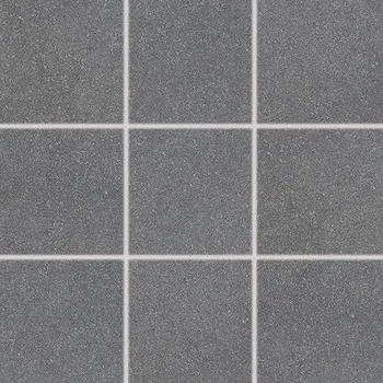 Dlažba Rako Block DAK11783, dlažba, černá, matná, 10 x 10 x 0,9 cm