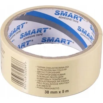 Lepicí páska Průhledná OBOUSTRANNÁ LEPICÍ PÁSKA 38mm x 5m Smart SOLIDNÍ a SILNÉ LEPIDLO