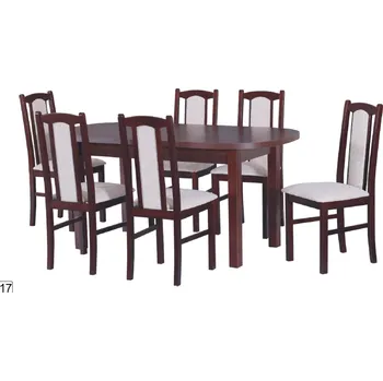 Jídelní set DREWMIX Jídelní set 1+6 stůl WENUS 1 + židle BOS 7