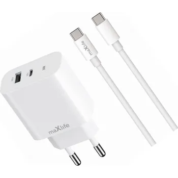 Rychlá nabíječka 30W adaptér se 2 vstupy a USB-C kabelem pro Realme Note 60