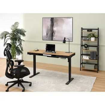 Křeslo Mebel Partner Osto 140 (dub černý + bílá)