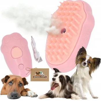 Kosmetika pro psa Kartáč na srst dlouhou, krátká srst, hrubá srst, vlnitá srst Wesoły Pupil