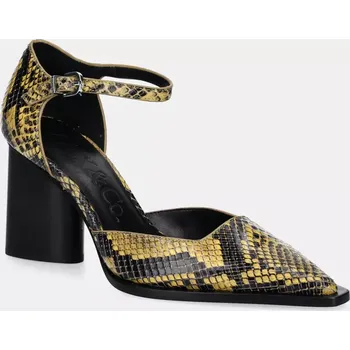 Dámské lodičky Kožené lodičky MAX&Co. zelená barva 2516521016200 19X, EUR 38