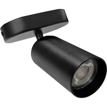 Stropní bodové světlo 1xGU10 černé QTEC Q-02AD