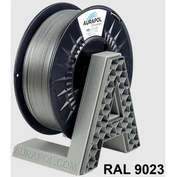 Filament PLA filament stříbrný - tmavá šedá perleť 1,75 mm Aurapol 1kg