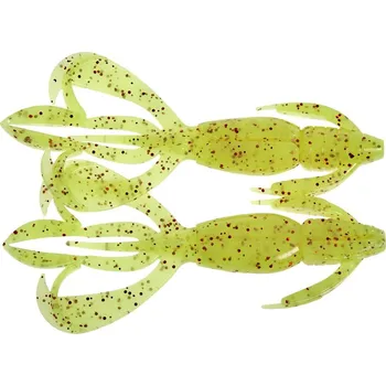 Umělá nástraha Gumová nástraha Keitech Crazy Flapper&nbsp;2.8" 7cm Chartreuse Red Flake PAL01S(8ks)