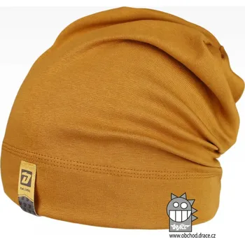 Čepice Bavlněná čepice Dráče - Alan 23, jantarová Barva: Žlutá, Velikost: 54-56