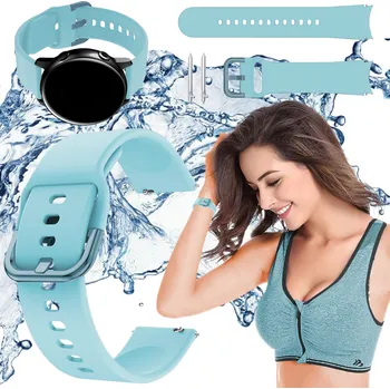 Řemínek na hodinky Řemínek ChronSmarta pro Xiaomi 20mm modrý