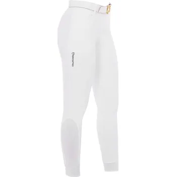 Jezdecké kalhoty EQUESTRO Rajtky Aria Light Equestro, s gripem, dámské, bílé 40