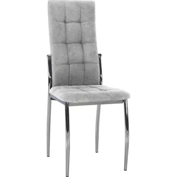 Křeslo Tempo Kondela Adore (šedá + chrom)