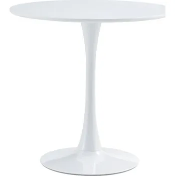 Jídelní stůl Tempo Kondela Roventona 2 (bílá matná) (pro 2 osoby)