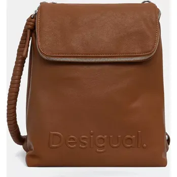 Městský batoh Desigual HALF HAMPTON CAMEL hnědá