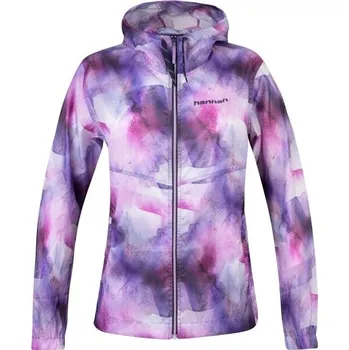 Dámská větrovka Dámská bunda Hannah MARIETA 36 Fialová, Růžová, Černá