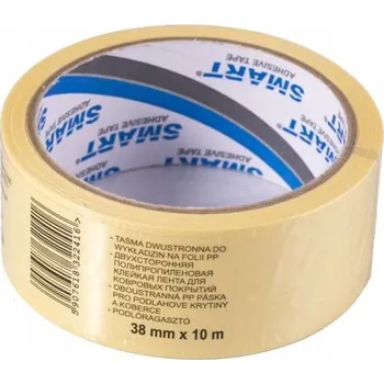 Lepicí páska OBOUSTRANNÁ LEPICÍ PÁSKA do KANCELÁŘE 38mm x 10m Smart - VYSOKÁ PŘILNAVOST