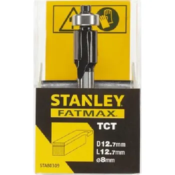 Příslušenství k frézce Stanley Příslušenství - Frézovací bit do dřeva, obrysový, 12x9,5 mm STA80309-XJ