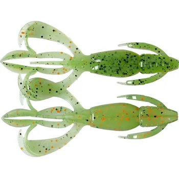 Umělá nástraha Gumová nástraha Keitech Crazy Flapper&nbsp;3,6'' 9cm Hot Fire Tiger EA05T (7ks)